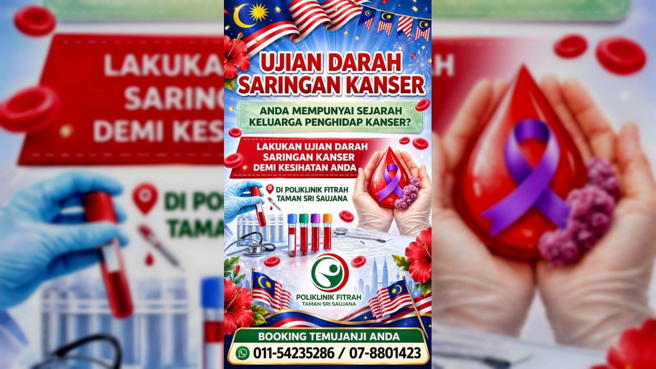 CANCER BLOOD TEST  MERDEKA