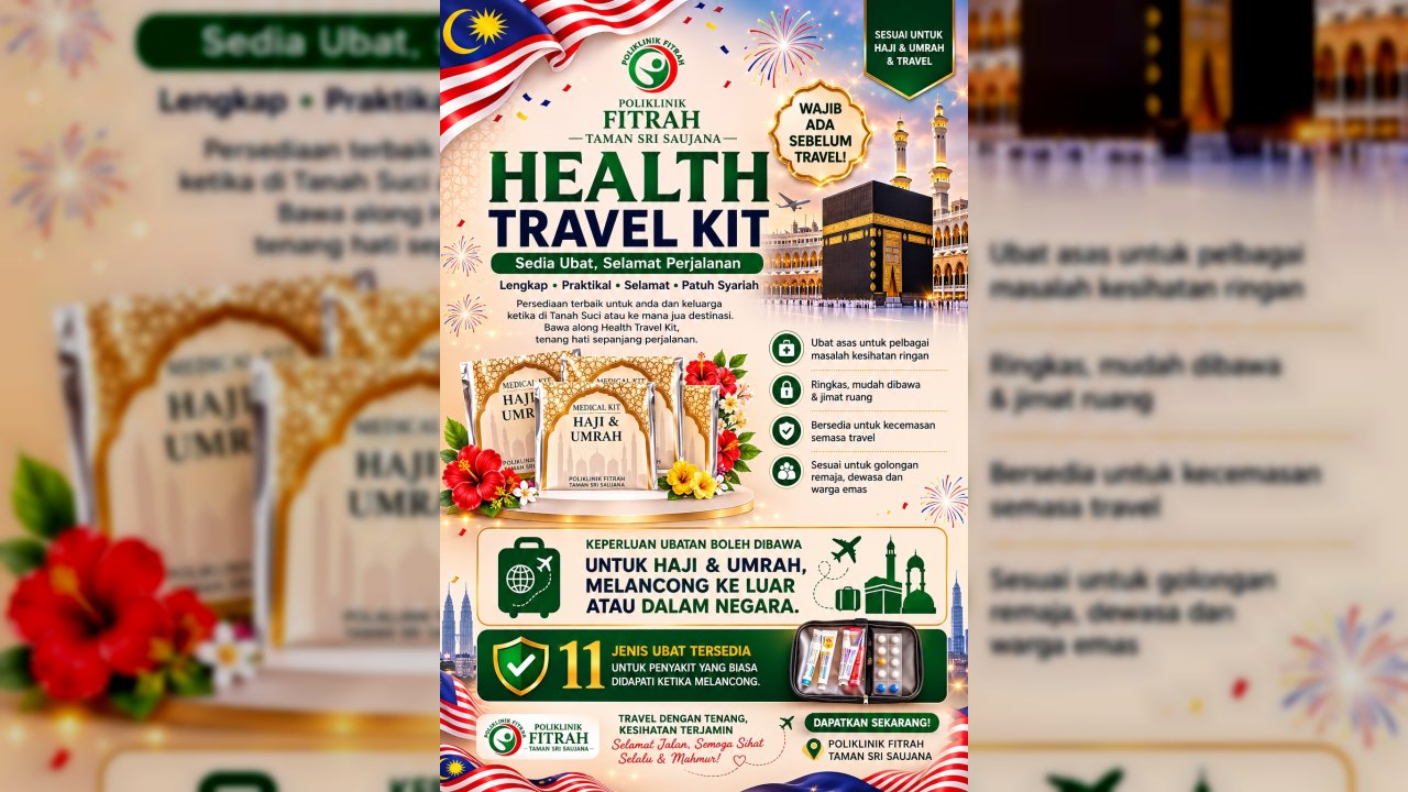 HEALTH TRAVEL KIT MEDICINE