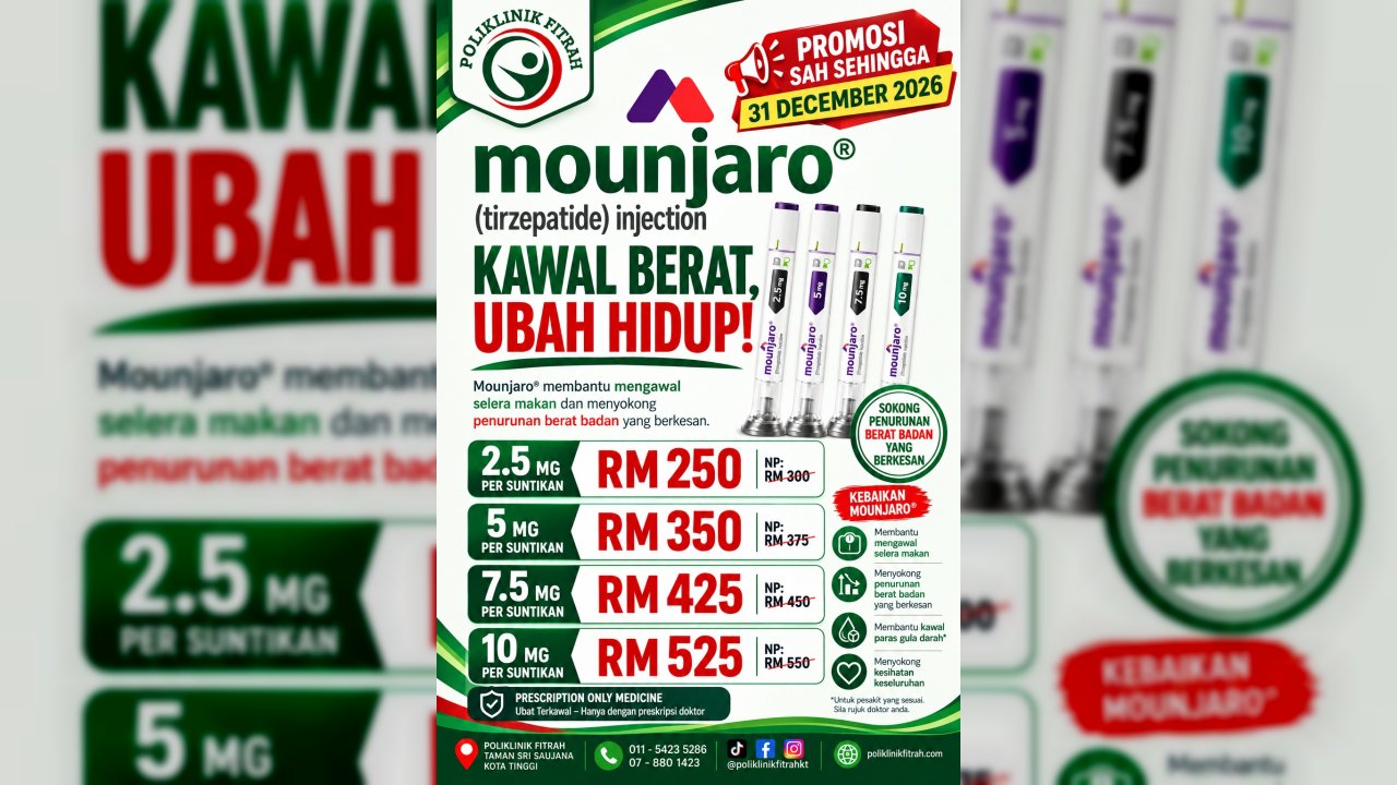 RAWATAN OBESITY ( MOUNJARO )