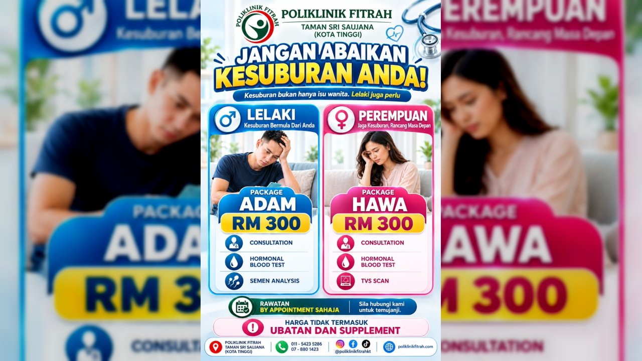 RAWATAN KESUBURAN LELAKI DAN PEREMPUAN